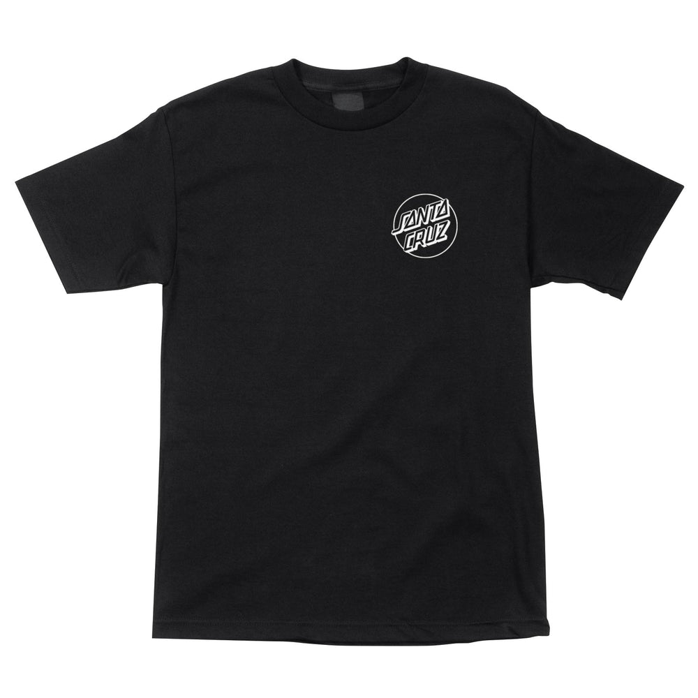 Santa Cruz Opus Dot T-Shirt - Black/White