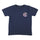 Wave Dot Kids Santa Cruz T-Shirt Vintage True Navy w/Grape