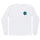 Wave Dot Mens Santa Cruz Longsleeve T-Shirt White
