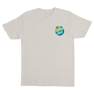 Retreat Dot Mens Santa Cruz T-Shirt Sand