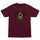 Bonehead 2 Relic Mens Creature T-Shirt Maroon