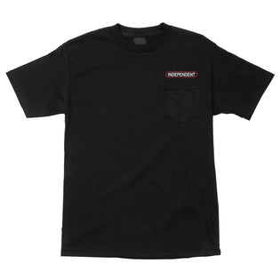 Baseplate Mens Independent Pocket T-Shirt Black