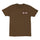 Rose Span Mens Independent T-Shirt Dk Chocolate