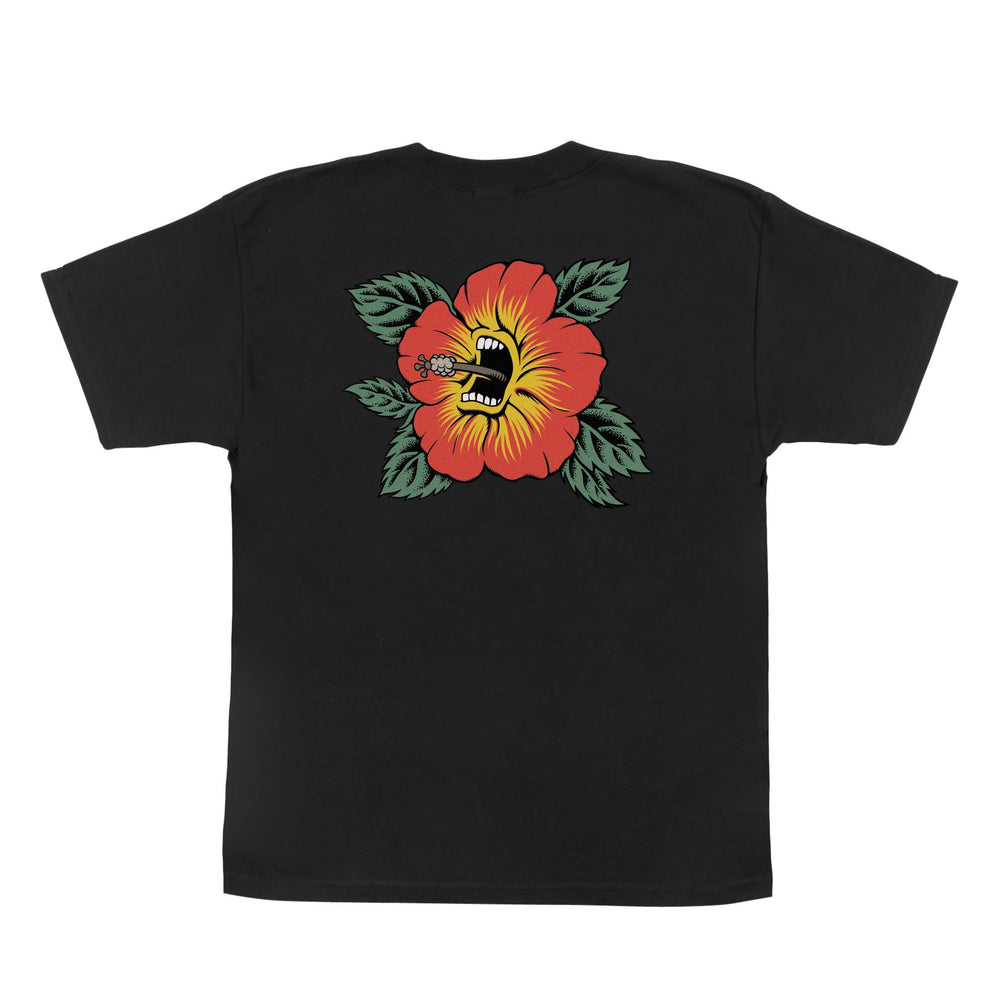 Screaming Hibiscus T-Shirt | Youth Skate Apparel | Santa Cruz
