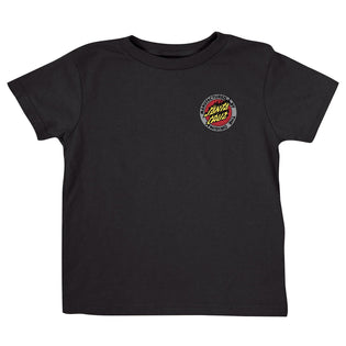 Flamed MFG Dot Santa Cruz Kids T-Shirt Black