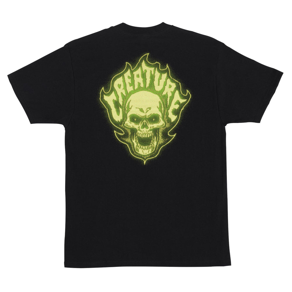 Bonehead Glitch T-Shirt | Men's Skate Clothing | Creature
