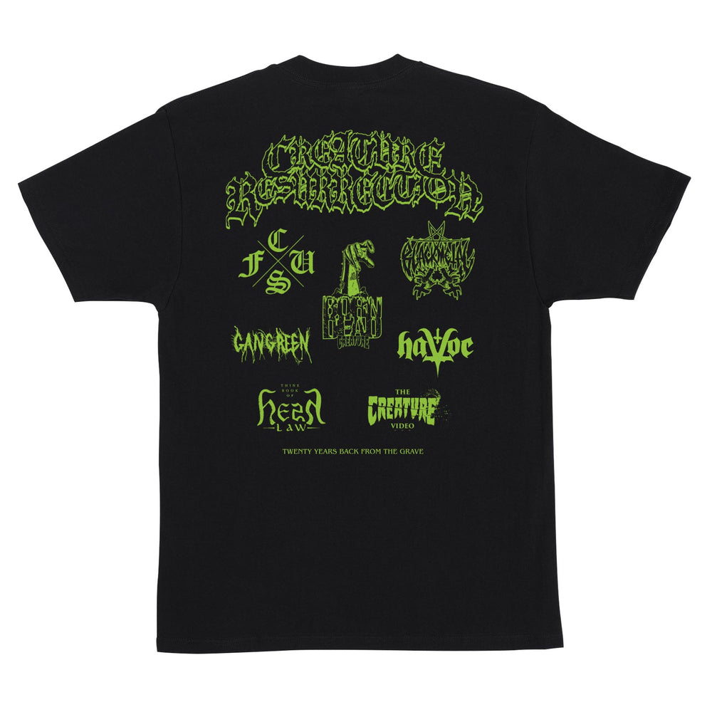 Resurrection XX T-Shirt | Men's Skate Clothing | Creature