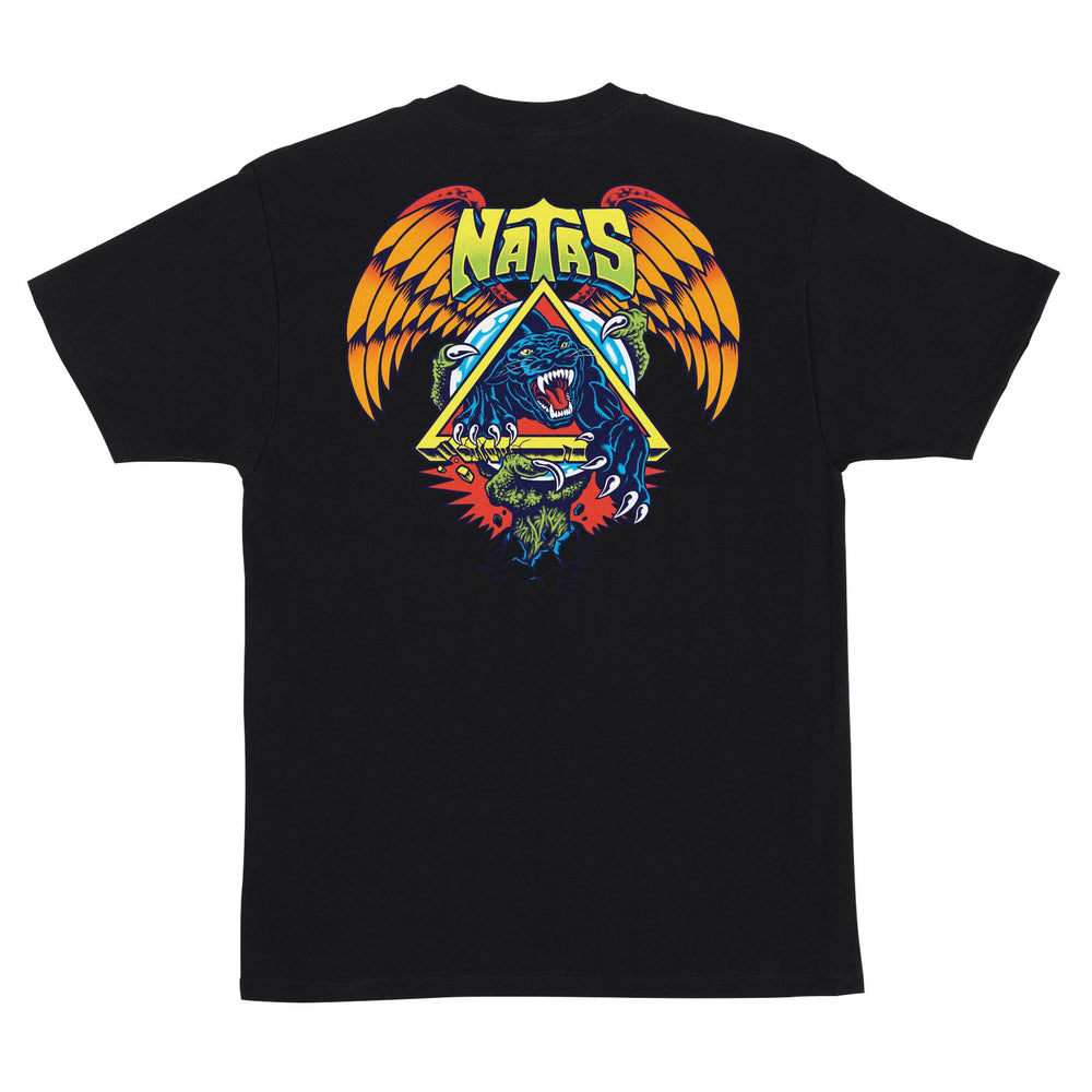 Natas SC Panther T-Shirt | Men's Skate Clothing | Santa Cruz