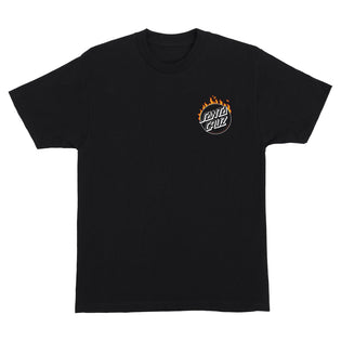 Burnt Opus Mens Santa Cruz T-Shirt Black