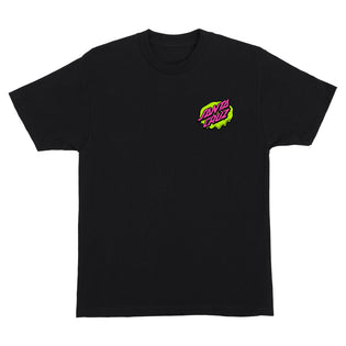 Slime Scream Mens Santa Cruz T-Shirt Black