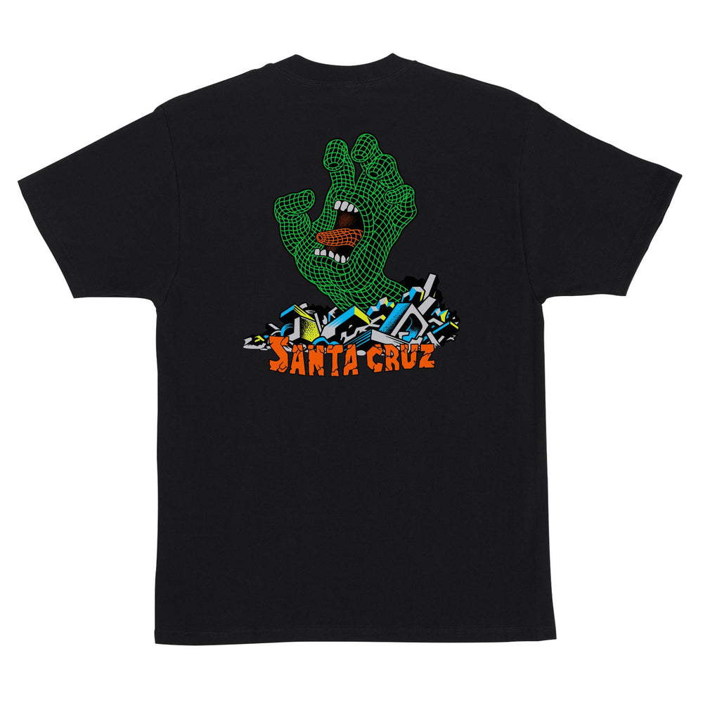 Kendall Grid Hand T-Shirt | Men's Clothing | Santa Cruz Skateboards