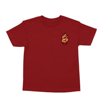Ringed Screaming Flame T-Shirt | Youth Skate Clothing | Santa Cruz
