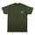 Wooten Dystopia Mens Santa Cruz T-Shirt Hunter Green