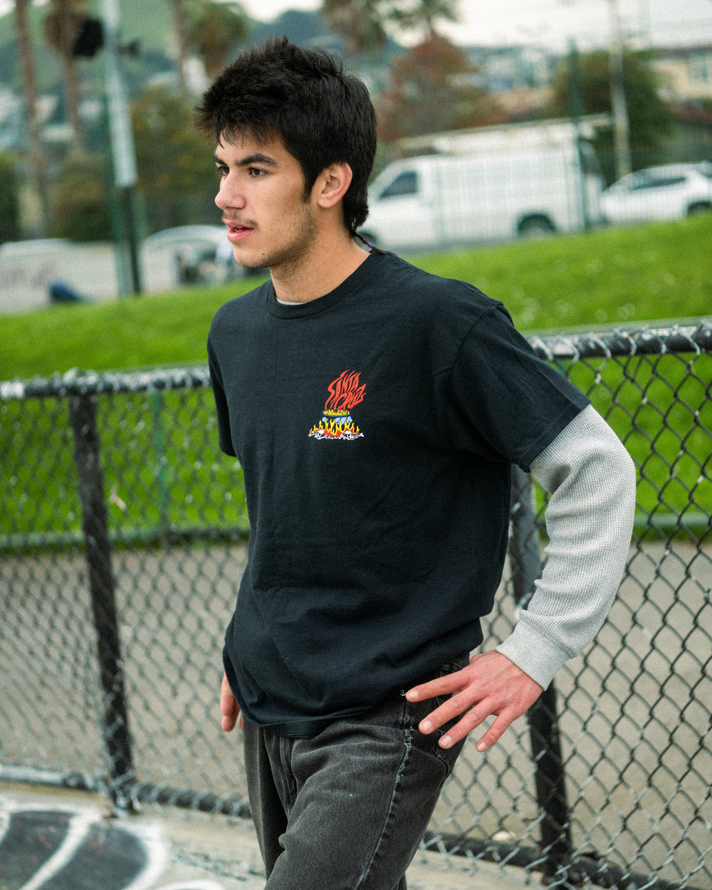 Salba Voodoo Frame T-Shirt | Men's Clothing | Santa Cruz Skateboards