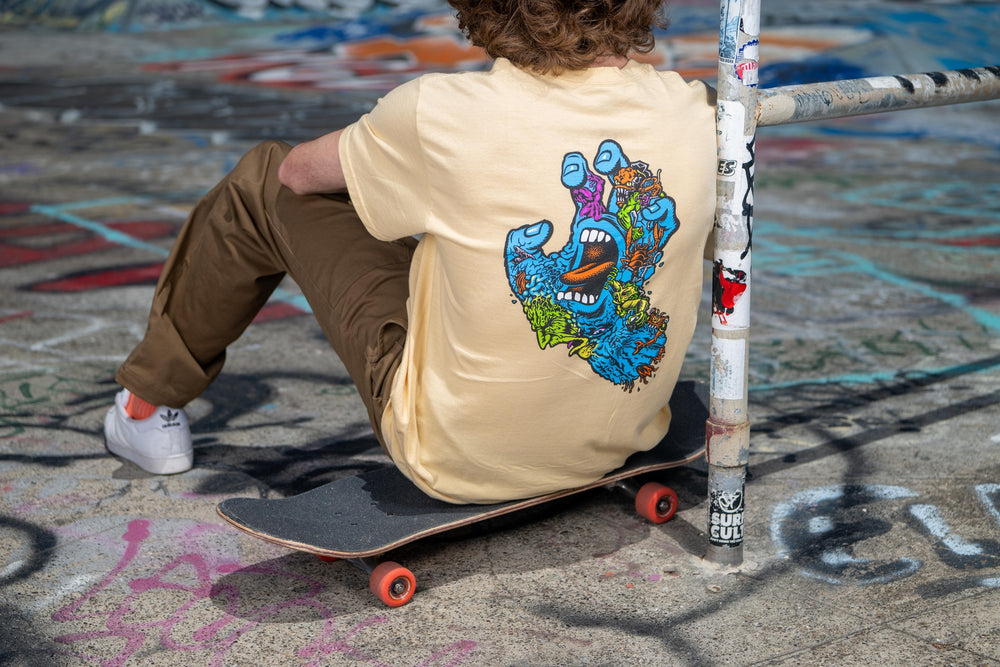 Roskopp Screaming Five T-Shirt | Men's Clothing | Santa Cruz