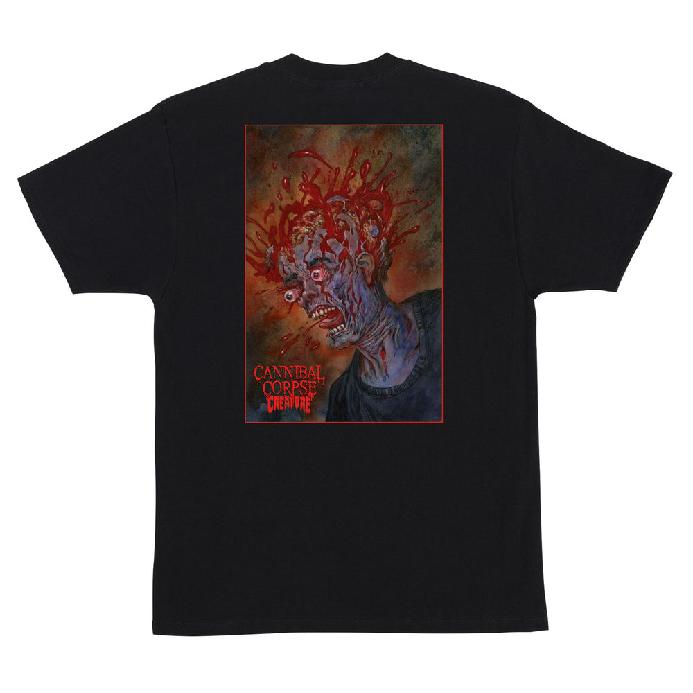 Cannibal Corpse T-Shirt | Creature Skateboards Collab