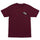 Sticker Slap Mens Independent T-Shirt Maroon
