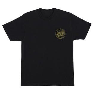 Loco Dot Chest Mens Santa Cruz T-Shirt Black
