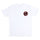 Loco Dot Chest Mens Santa Cruz T-Shirt White