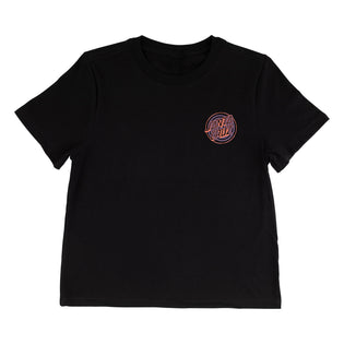 Fracture Trance Dot Womens Santa Cruz T-Shirt Black
