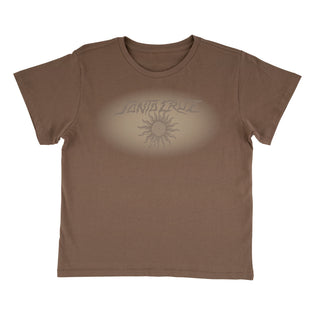 Sun Fade Womens Santa Cruz Skimmer T-Shirt Latte