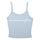 Opus Dot Stripes Womens Santa Cruz Tank Solid Baby Blue Blend