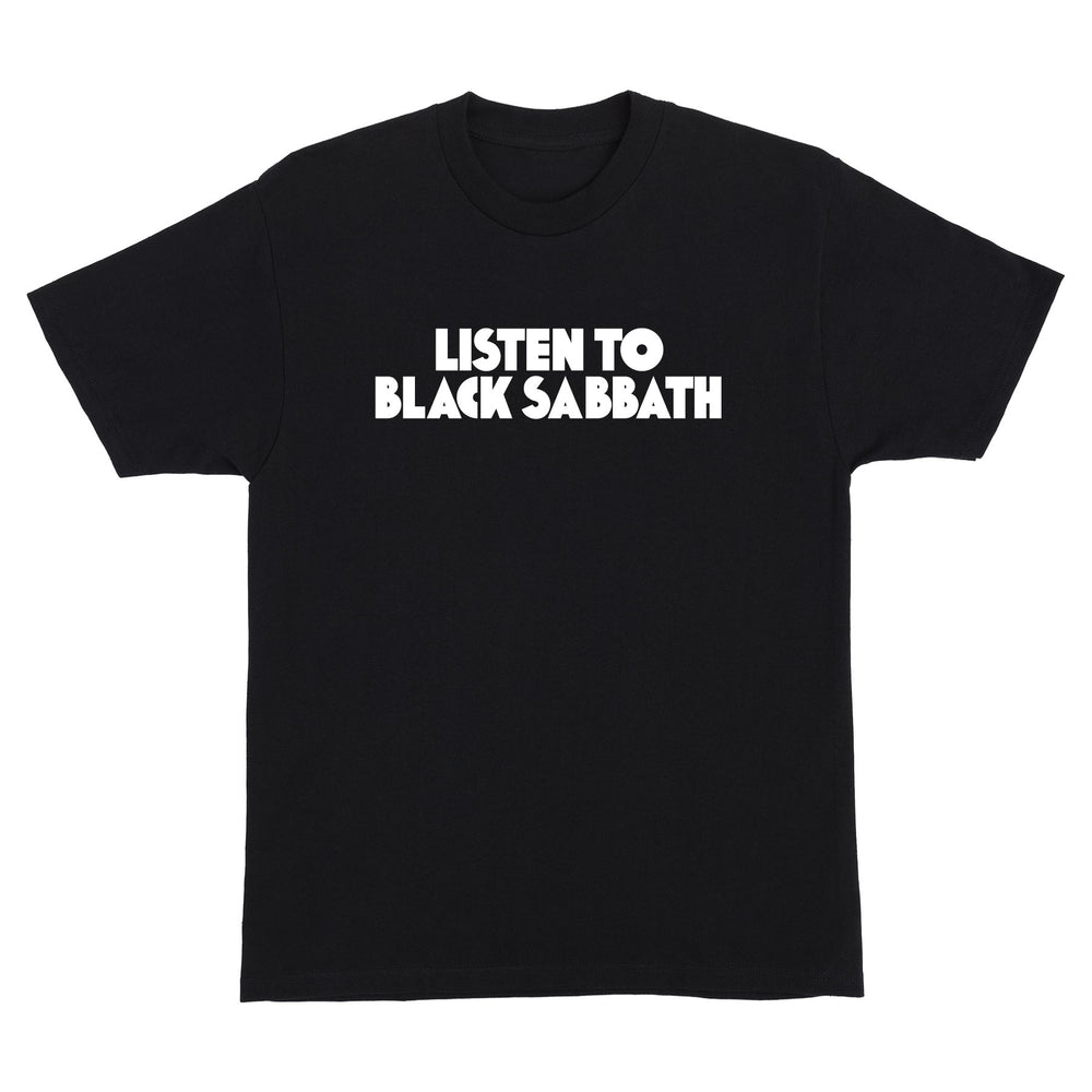 Big Gun Black Sabbath Tシャツ Listen To Black Sabbath T-Shirt | OJ Wheels Skate Collab