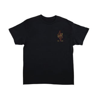 Diamond Mens Haut 60th T-Shirt Black