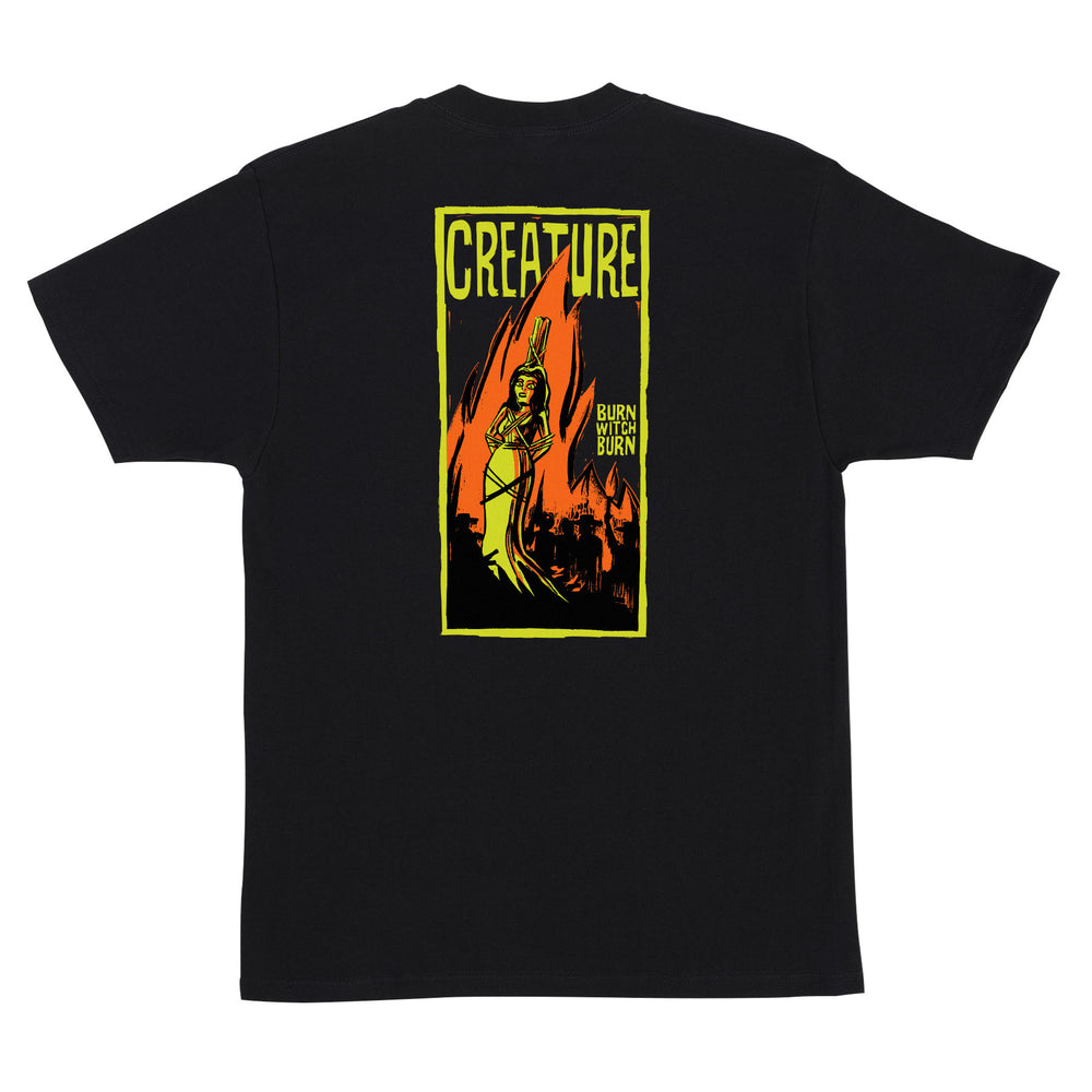 Burn Witch Burn T-Shirt | Men's Clothing | Creature Skateboards