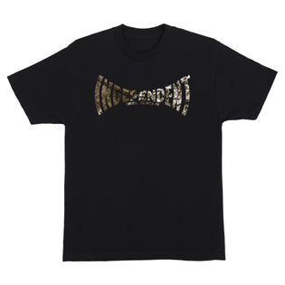 Span Mens Independent x Realtree T-Shirt Black/Realtree APX