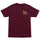 Dot Dudes Mens Santa Cruz T-Shirt Maroon
