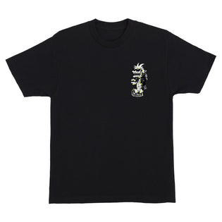 Check Gremlin Mens Santa Cruz T-Shirt Black