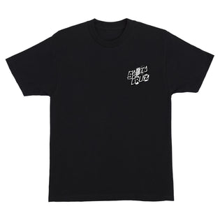Pay Off Dot Mens Santa Cruz T-Shirt Black