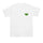 Gravette Hippie Skull Creature T-Shirt White
