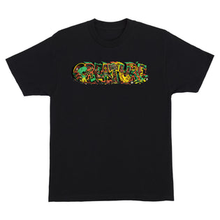 Hallucination Mens Creature T-Shirt Black