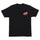 Freaks Hand Mens Santa Cruz T-Shirt Black