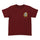 Scribble Head Youth Santa Cruz T-Shirt Maroon