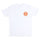 Truck Co Legacy Independent Mens T-Shirt White w/Orange