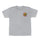 Tie Dye Dot Chest Santa Cruz Youth T-Shirt Sport Grey
