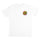 Tie Dye Dot Chest Santa Cruz Mens T-Shirt White