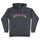 Creature Logo Mens Hoodie Char Hthr w/Purple