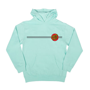 Classic Dot Santa Cruz Youth Hoodie Black
