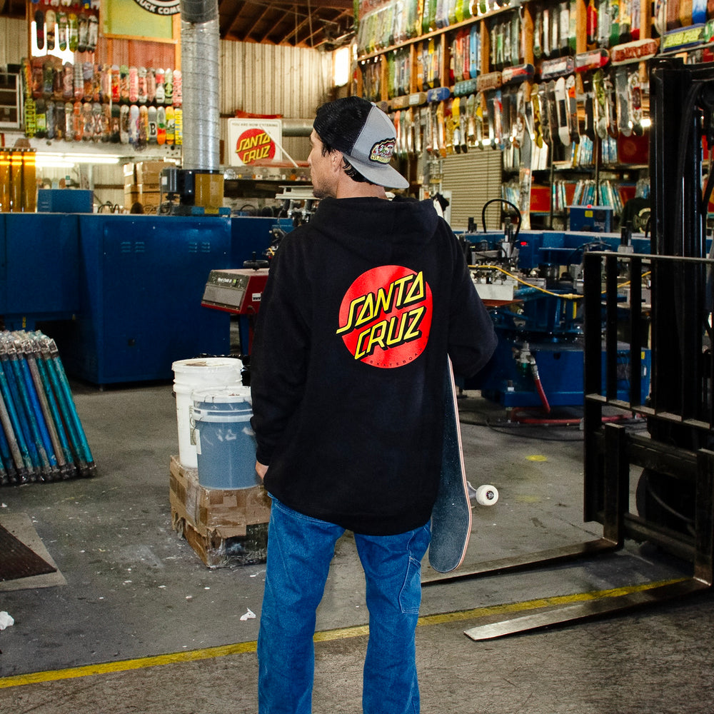 Classic Dot Hoodie | Men's Skate Clothing | Santa Cruz