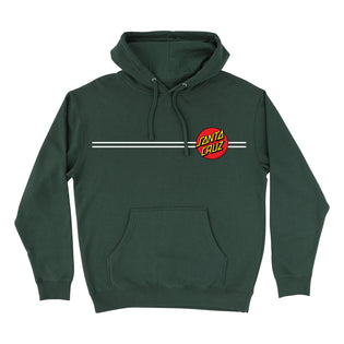 Classic Dot Womens Santa Cruz Hoodie Black