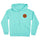 Classic Dot Santa Cruz Youth Zip Hoodie Mint