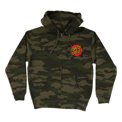 【SANTA CRUZ】eclispe dot hoodie バック ロゴ パーカー ♪ SANTA CRUZ（サンタクルーズ）パーカー/CLASSIC DOT HOOD -BLK