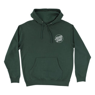 Opus Dot Womens Santa Cruz Hoodie Black w/Diamond Foil