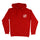 Opus Dot Womens Santa Cruz Hoodie Red