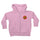 Classic Dot Santa Cruz Kids Zip Hoodie Pink