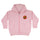 Classic Dot Santa Cruz Kids Zip Hoodie Pink